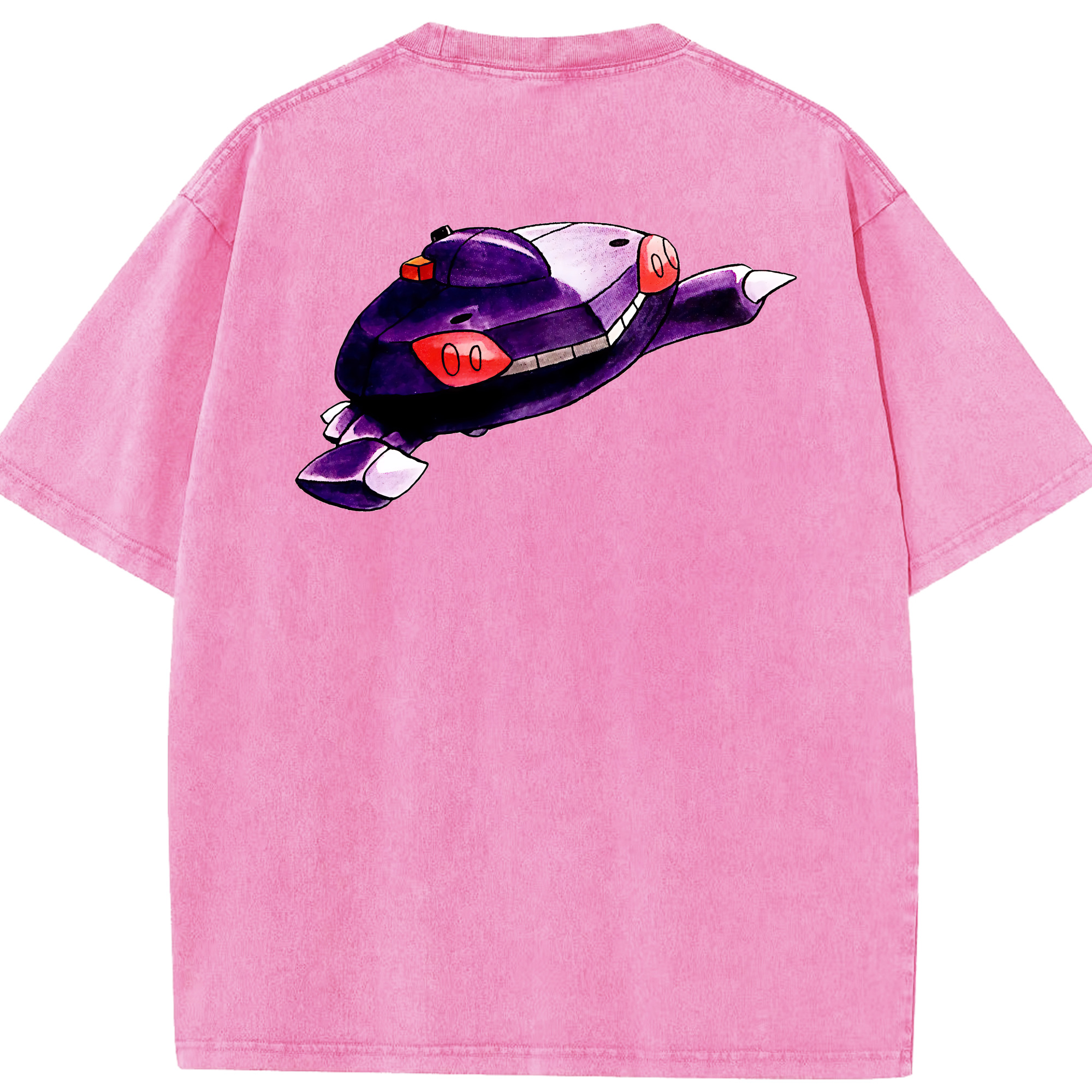 （画像用） ポケットモンスター Pokémon 綿100% ヴィンテージ風 半袖Tシャツ（背面プリント）